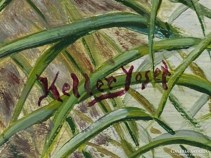 1I793 keller yosef: hunting hound in the reeds