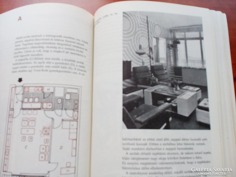 Selection of old housing culture magazine 1973-1977.