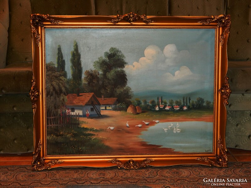 Flawless frame for 60X80 cm picture, gift with oil painting 60 x 80 cm
