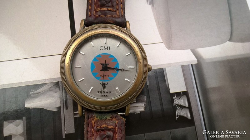 (K) cmi texas 1888 swiss watch (fq2)