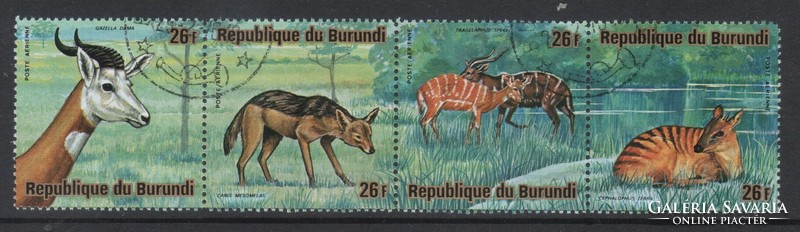 Burundi 0111 Mi 742-745    2,00 Euró