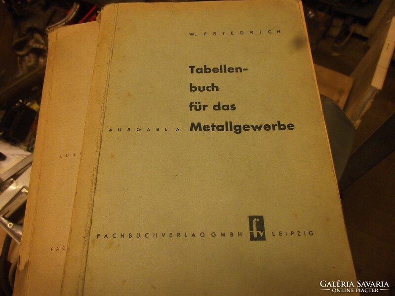 Fémipari és elektronikai szakkönyvek németnyelven