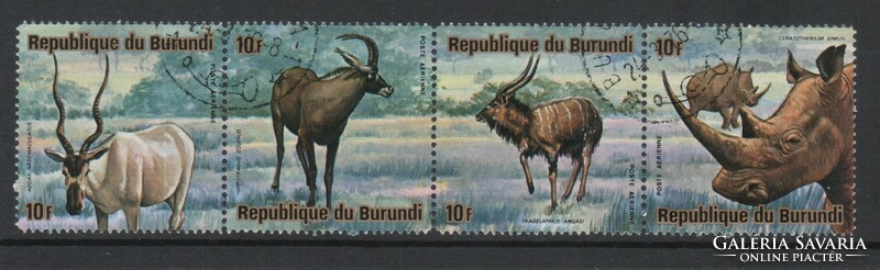Burundi 0110 Mi 726-729    1,20 Euró