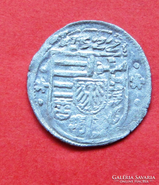Louis Ii 1516-1526, silver denarius 1522 l k.