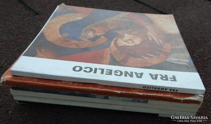 Fra angelico - rudnay - rippl-rónai - ghiberti - rodin - georges de tour - corvina 6 books in one