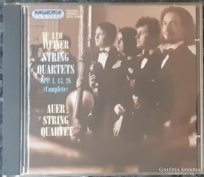 WEINER STRING QUARTETS    AUER QUARTET   CD