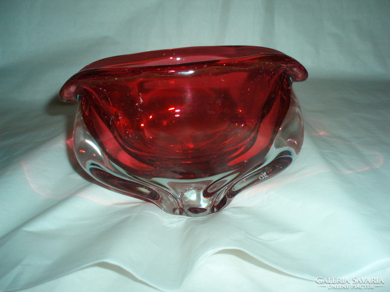 Vintage murano serious glass bowl
