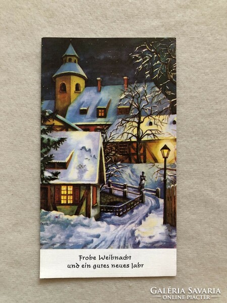 Christmas postcard, greeting card