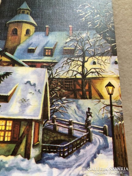 Christmas postcard, greeting card