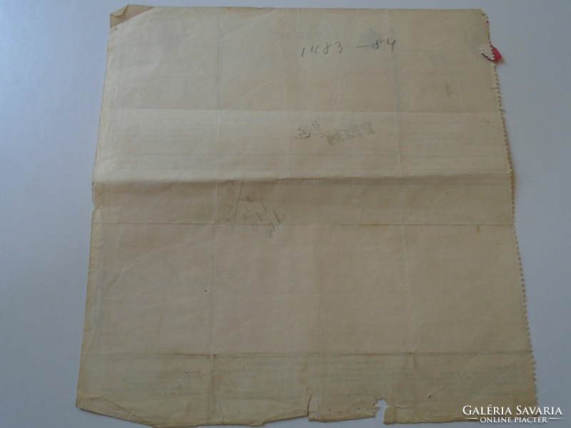 KA337.12   Távirat  Moussong Tabak Számvizsgáló PÉCS  1906  Szentlőrinc