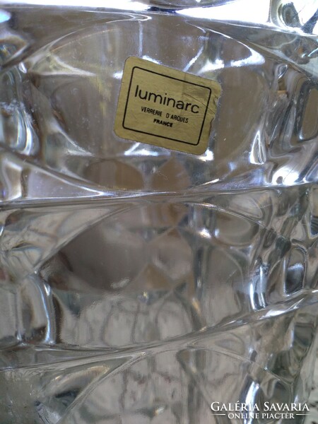 French pamono, luminarc vase, larger size!