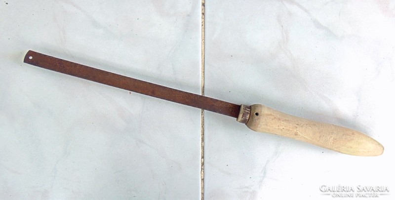 Old thin hand saw 48 cm