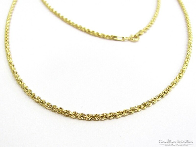 Gold necklace (k-au105318)