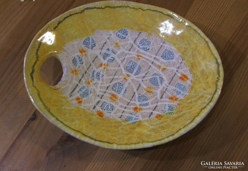 Béla Gál marked ceramic bowl
