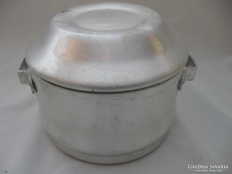 Retro aluminum small food barrel