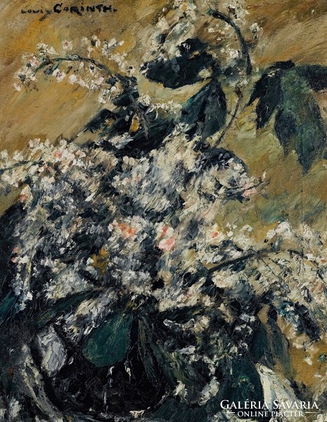 Lovis Corinth - Vadgesztenye virágok - vászon reprint vakrámán