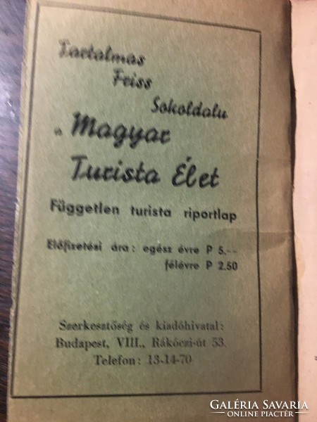 Transylvanian small tourist guide / 1940 !!!!!!