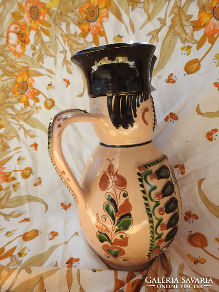 Huge old miska jug