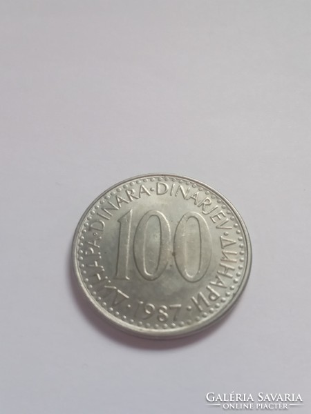 Nice 100 dinars 1987 !! (5)