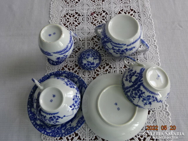 Japanese porcelain tea set for 6 people, 6 pieces. He has!