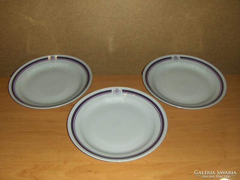 Hollóház porcelain flat plate 3 pcs in one (s)