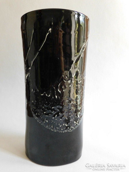 Kondor Éva kerámia váza 26 cm