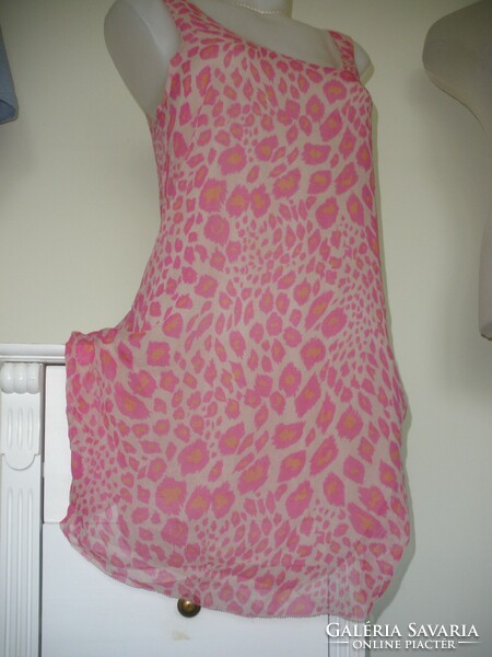 By Malene Birger 100% silk, selyem ruha bézs - rózsaszín