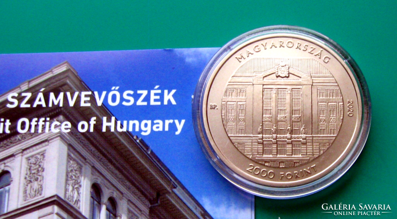 2020 - Commemorative coin of the State Audit Office non-ferrous metal - 2000 ft bu - in capsule, with description