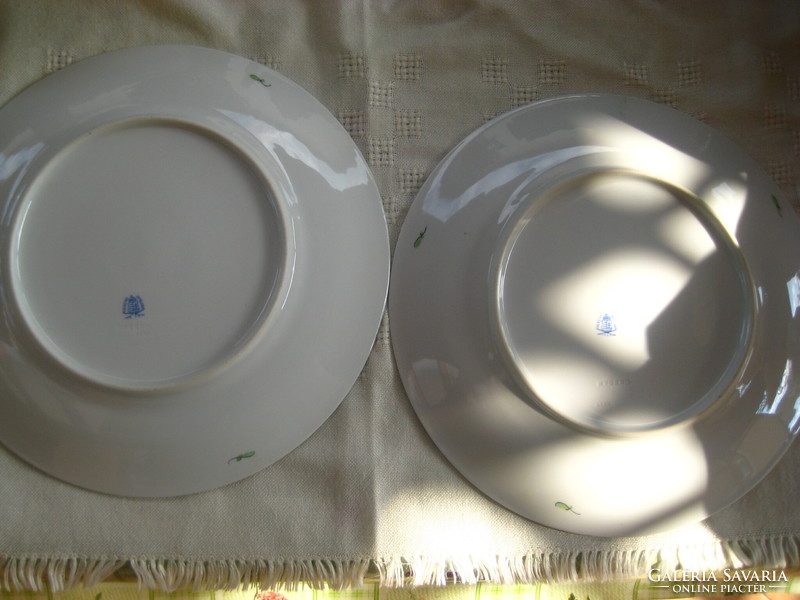 Herend Eton pattern 1943. Flat plate plate 2 pieces 25.6 cm