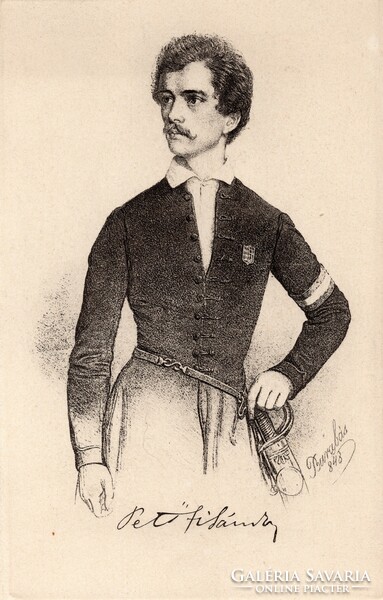 Barabás Miklós (1810-1898): Petőfi Sándor 1848.