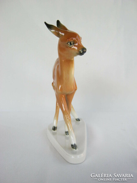 Volkstedt porcelain deer stag