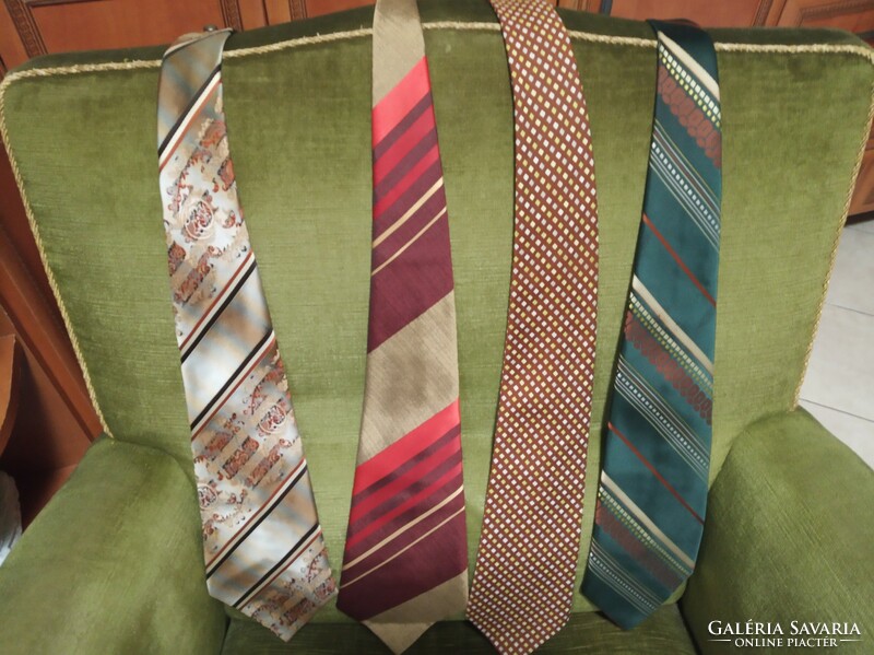 42 pcs, in one: ties from 1955-'80s