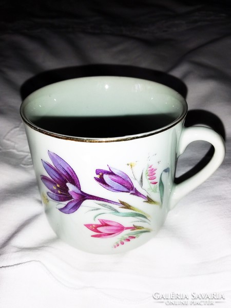 Cruciferous old mug with cup