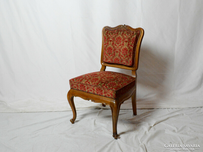 4 antique baroque chairs