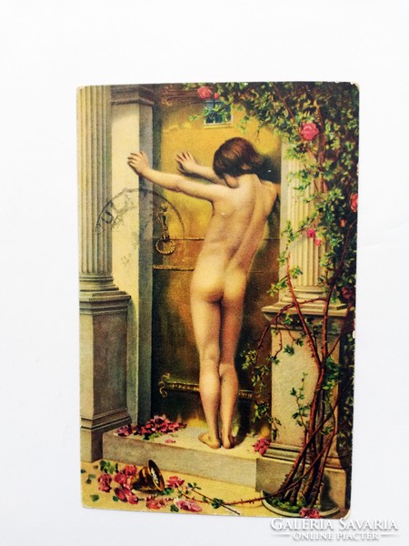 Stengel, litho, art postcard, 185.