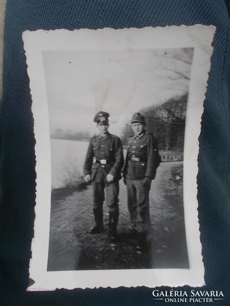 Eredeti II világháborús fotó fénykép német katonákkal