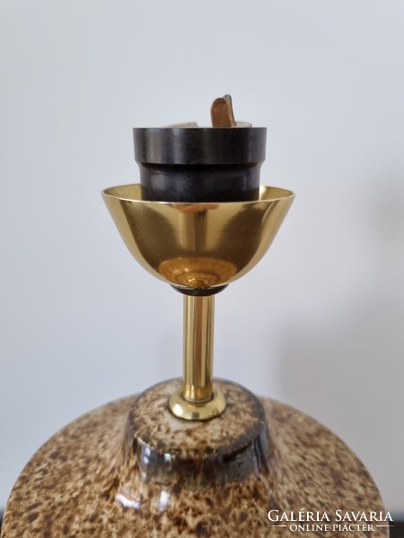Zsolnay pyrogranite table lamp-30cm