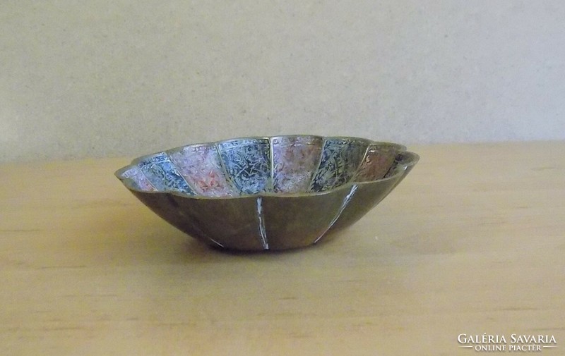 Painted copper ring bowl 12.5 cm (24 / d)
