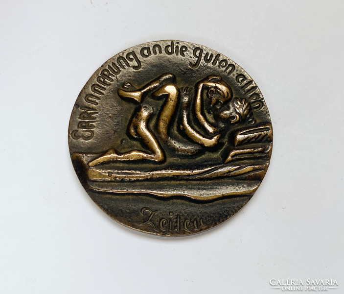German erotic medal, ‘remember the good old days’