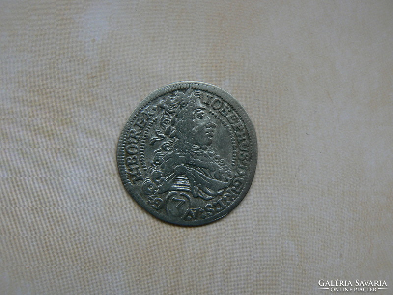 Joseph I (1705-1711) silver 3 penny 1706 (i-a) graz, original!