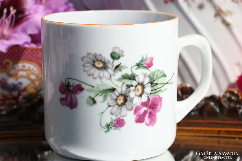 Zsolnay flower mug
