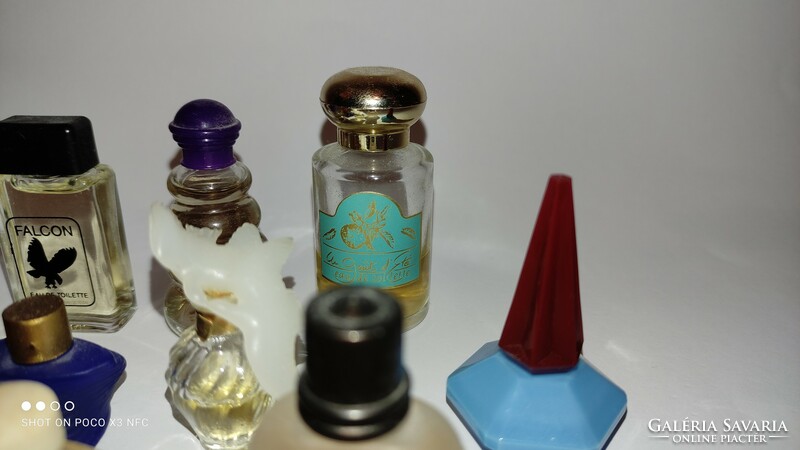 Vintage mini parfüm tíz darab együtt különleges illatok gyűjteménye a nyárra