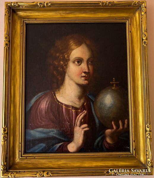 Salvator Mundi festmény.
