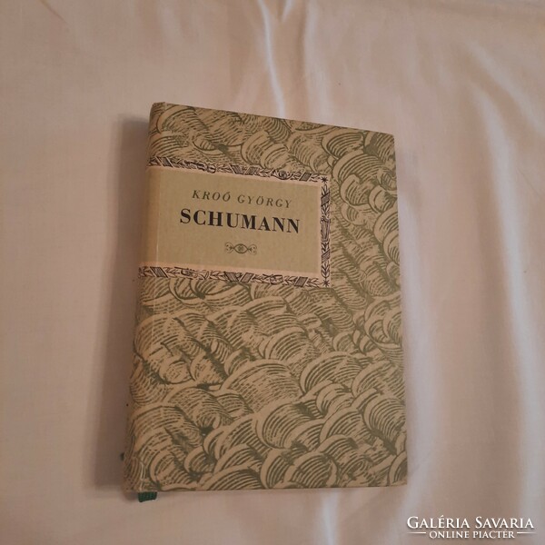 Kroó György: Schumann   Bibliotheca 1958