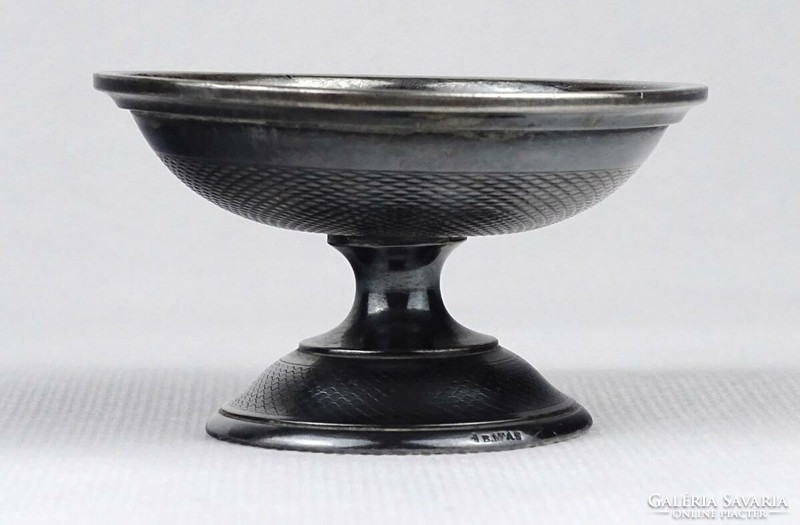 1J067 antique silver plated bmf cup with small base 4 x 7 cm