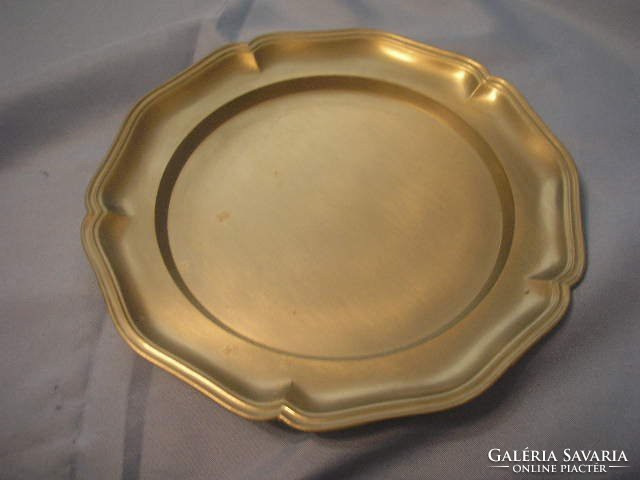 U1 antique pewter wall plate or tray 19 cm for sale in good condition