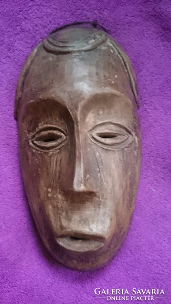 James l. Ceramics, marked face, mask, wall decoration