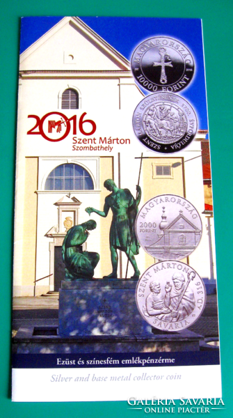 2016 Saint Martin - non-ferrous metal 2000 ft bu - commemorative coin - in capsule + certi + mnb description
