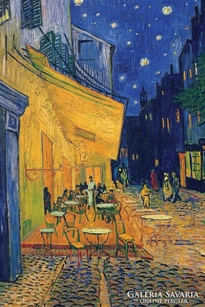 Vincent van Gogh: Kávézó terasza éjjel