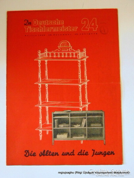 December 30, 1942 / der deutsche tischlermeister / old newspapers comics magazines ssz.:17470